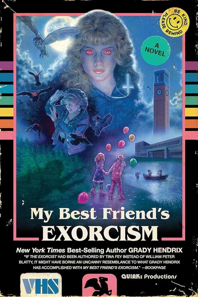 The book cover for My Best Friend's Exorcism.