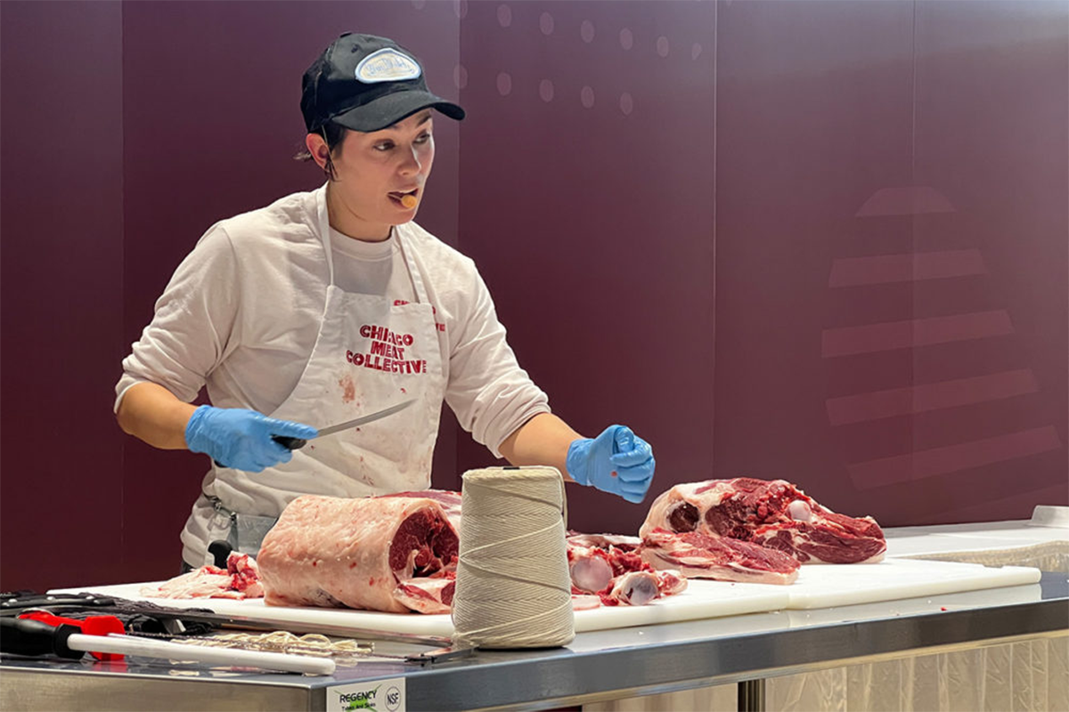 Chicago Butcher Educates Customers on the Craft of Meat