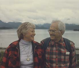 A picture of Peggy Winslow Fisher and Joseph Fisher