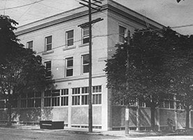 Reed's first building