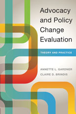 Advocasy and Policy Change Evolution book cover