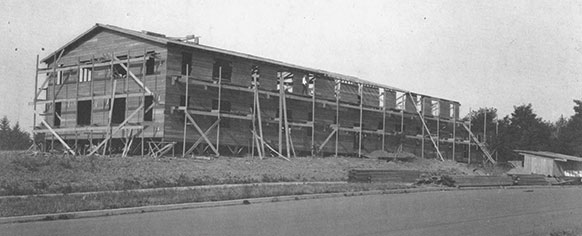 Reed’s Student Army Training Corps Barracks was completed in September 1918—two months before the Armistice was signed.