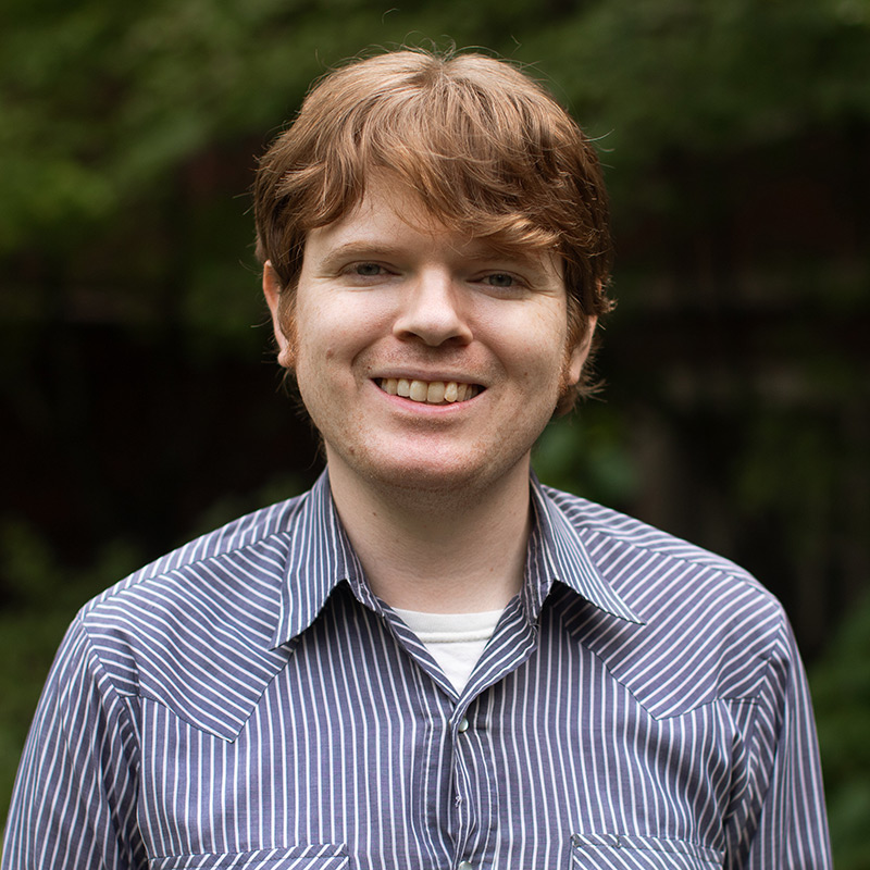 Photo portrait of Ben Ferguson, writer, editor.