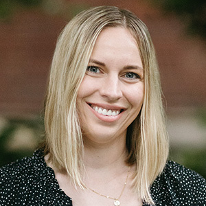 Photo portrait of Lauren Rennan, Creative Director.