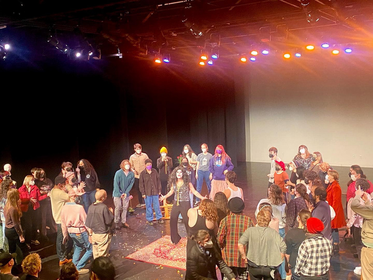 Carla Rossi performing Carla Does Drag