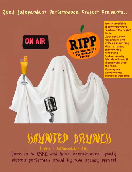 Haunted Brunch poster