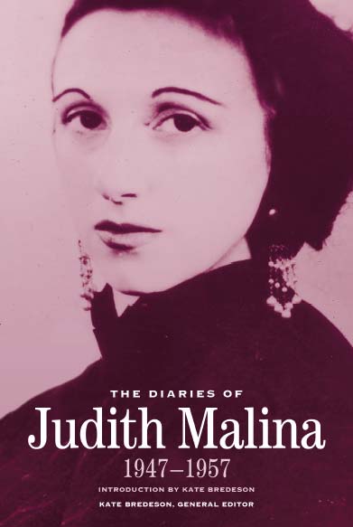 Book cover for The Diaries of Judith Malina, Vol. 1